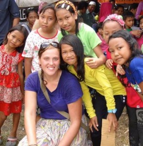 Cathryn "Cassie" Freund '10 is the program director of the Gunung Palung Orangutan Conservation Program 